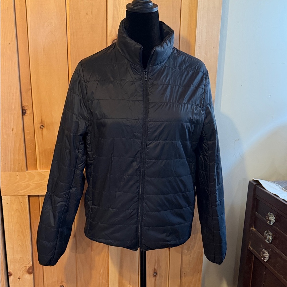 Victoria's Secret Pink’s Black Puffer Jacket
